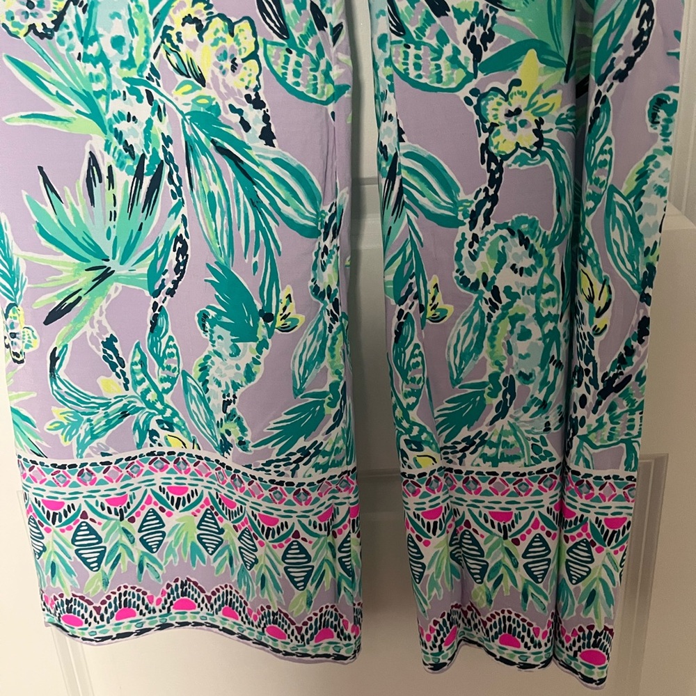 Lilly Pulitzer Multicolor Wide Leg Pants - Picture 4 of 12